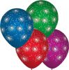 100 Ballons Feu d'Artifices Multicolores