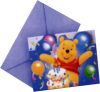 Cartes Invitation + Enveloppes Winnie