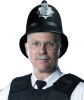 Casque Policeman Anglais avec Badge