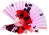 Eventail Lames de Bambou avec Signes Chinois