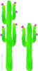 Set de 2 Décors Cactus